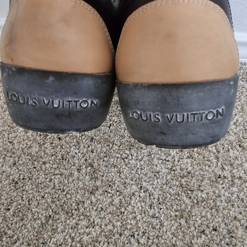 Louis Vuitton Shoes unissex LouisVuitton Leather and Suede... - Picture 5 of 6